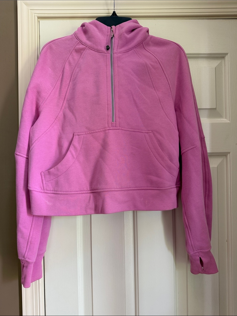 lululemon Pink scuba hoodie